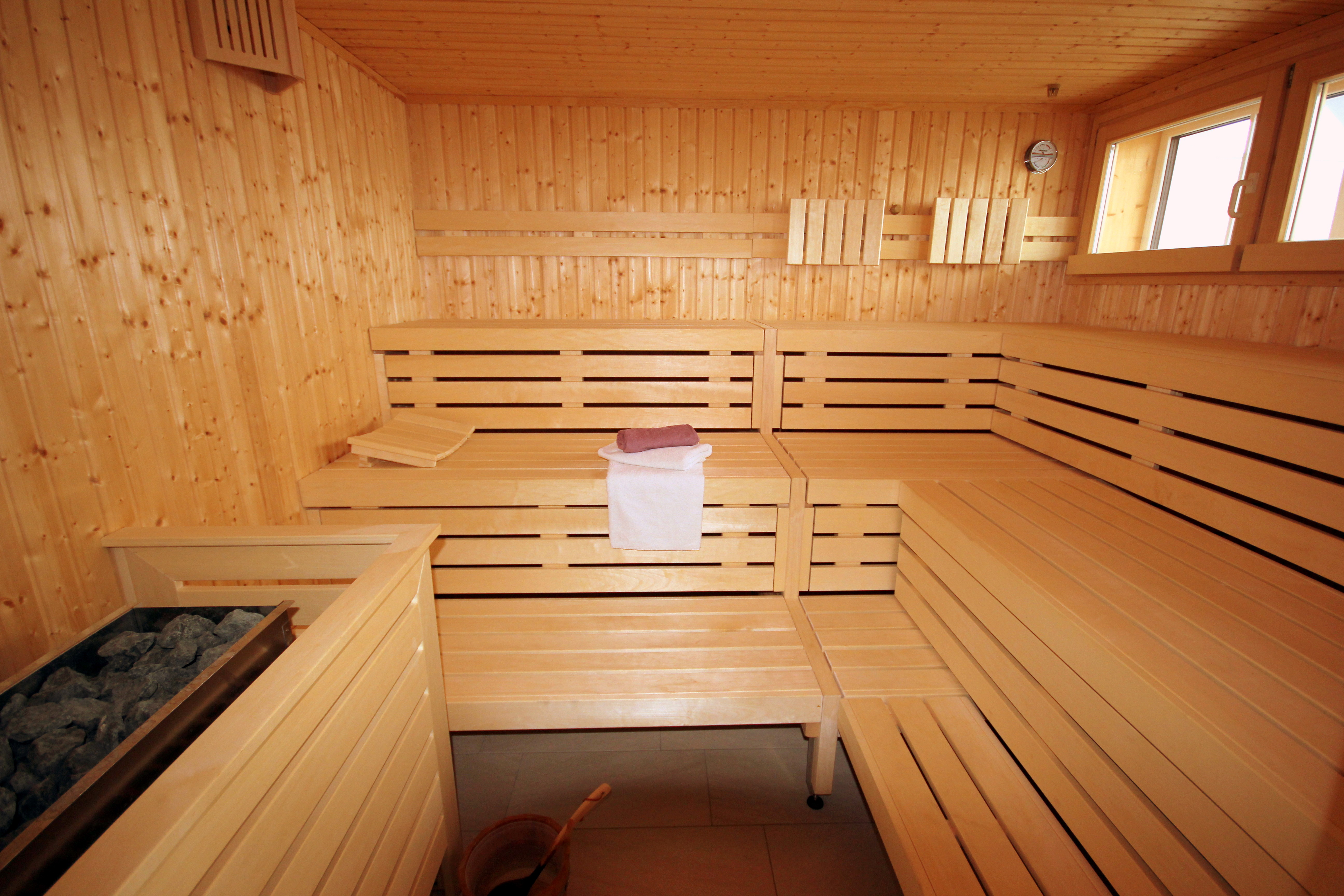 Sauna mit Ostseeblick